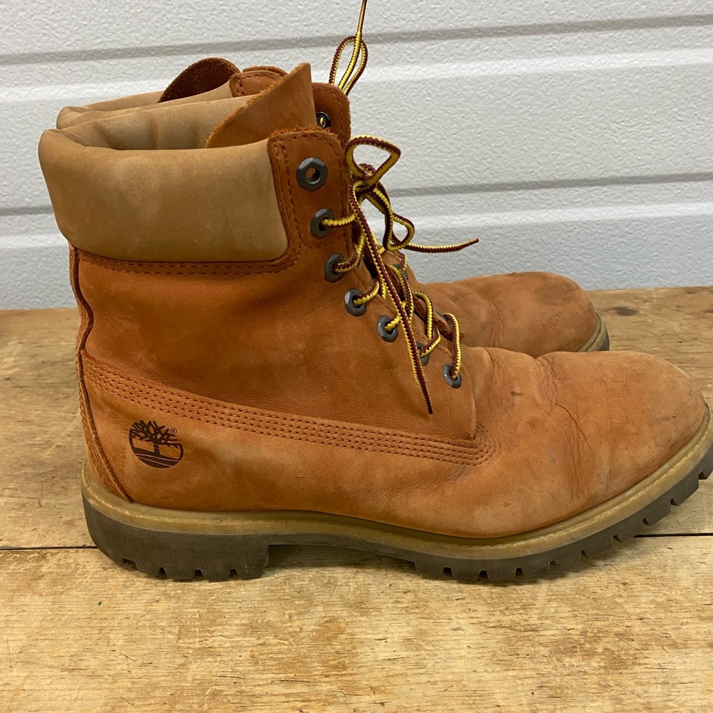 Timberland Food Truck Pizza Limited Edition Leather Boots 11